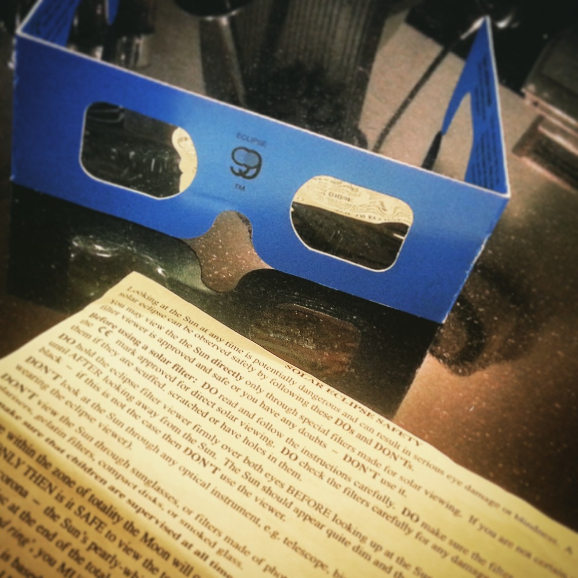 My eclipse glasses